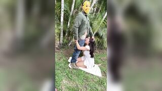 Emily Rinaudo's hot outdoor sex tape leaked and made public - watch it now!