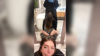 Katiana Kay's OnlyFans leaked video of her getting her face fucked by a hot guy