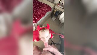 Chloe Cream's OnlyFans Get to Taste Her Jizz on Her Face - Leaked Video