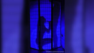 Christina Khalil's Birthday Sex Tape: Behind Opaque Wall Leaks: Sexy Hot Vibes and Doggystyle Fun!