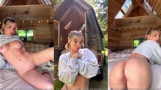 Sara Underwood's OnlyFans leaked video of her naked camping trip: Nipples, tits, and ass tease!