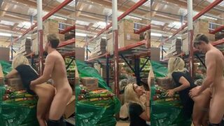 Andreea36a's hot & steamy public store sex tape leaked with sexy blowjob and doggystyle action!