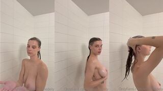 Ashley Matheson's Nude Shower Tits Reveal: Leaked Onlyfans Video