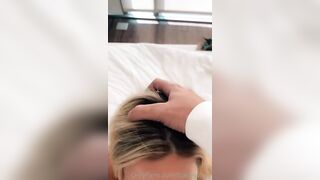 Leaked Uncensored Facial Blowjob Video of Stefanie Knight with a Cum-Filled Face