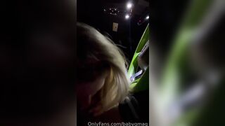 Watch Stefanie Knight get wild in the car with a stranger - leaked footage!