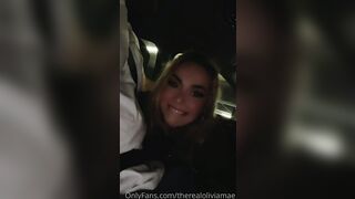 Olivia Mae's OnlyFans leaked car blowjob video with Olivia Mae