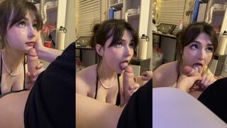 Watch Petite Teen Leaked on Smeeps Reddit Onlyfans Video with Leaky POV Blowjob