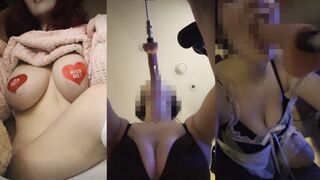 CottontailVA's Fansly Leaks: Face Fuck Machine with Dildo & Blowjob