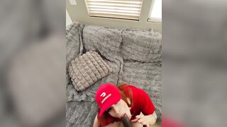 Watch Emily Doordash's leaked sex tape with big boobs & facial action!