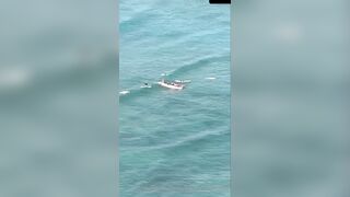 BlondeAdobo gets her face painted in hot doggystyle sex tape with Hawaii babe