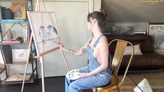 Dainty Wilder Nude Playing With Dildo Leak