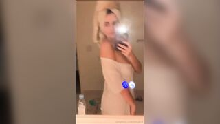 Megnutt02 Nude Mirror Titty Tease Video Leaked