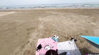 Watch Hello Limoon's public beach sex tape leaked!