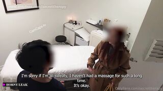 Anita, the onlyfans' patient, gets a surprise at the Spa during our private session