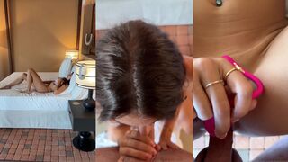 Emily Black's sex tape leaked in hotel room - onlyfans.com