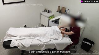 Secret Therapy's Husband Gets Lucky With Her Massage Treatment & Gets A Secret Therapy Leak