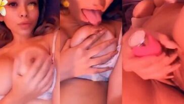 Alva Jay Closeup Dildo Masturbation Till Creampie Private Snapchat Video