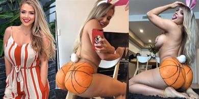 Jem Wolfie Nude Ass Painting Basketball Video