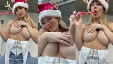 Daisy Keech Christmas Tits Close Up Video Leaked