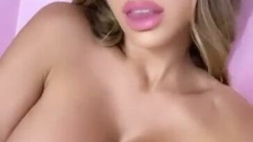 Lyna Perez Fishnet Dress Striptease OnlyFans Video Leaked