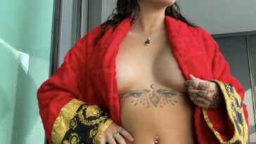 Malu Trevejo Topless Robe Thong Onlyfans Set Leaked - Influencers GoneWild
