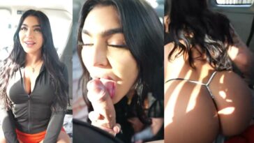 Emily Rinaudo Nude Fan Van Blowjob OnlyFans Video Leaked