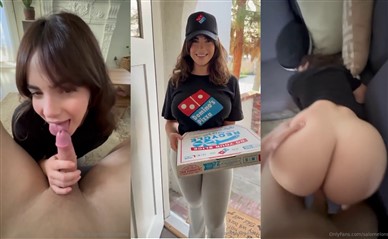 Salarrea Pizza Delivery Girl Sex Tape Video Leaked
