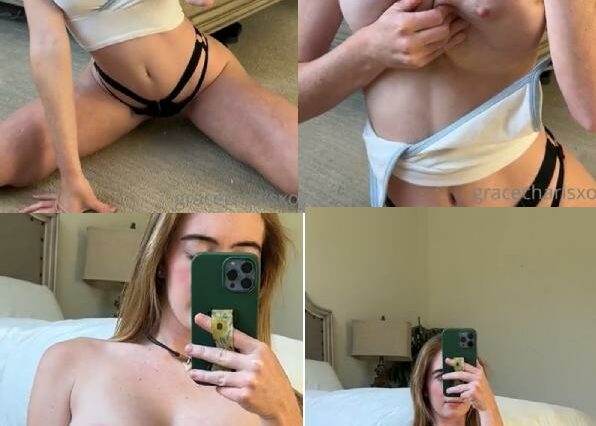 Grace Charis Nude Tank Top Strip OnlyFans Video Leaked