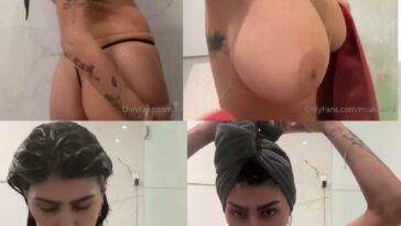 Mia Khalifa Nude Shower Towel OnlyFans Video Leaked
