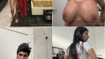 Mia Khalifa Nude Dressing OnlyFans Video Leaked